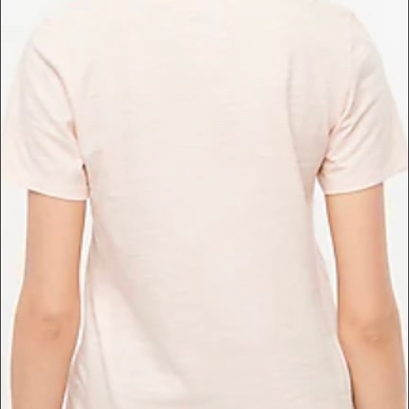 NWT- J.Crew Pink Vintage Cotton T-Shirt - Picture 2 of 8